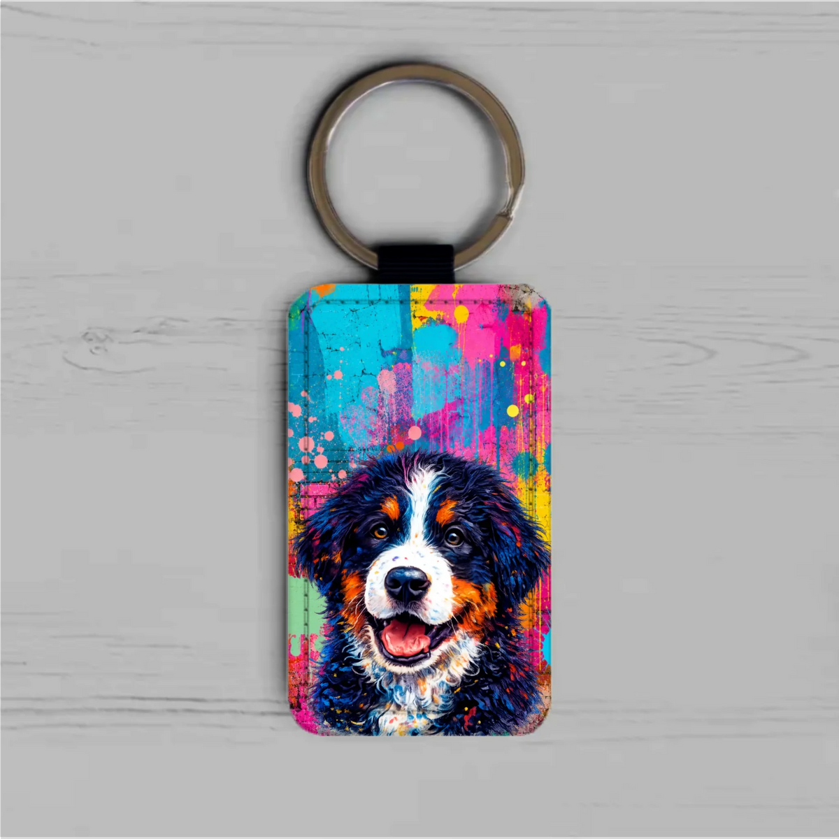 Gepersonaliseerde sleutelhanger - Streetart