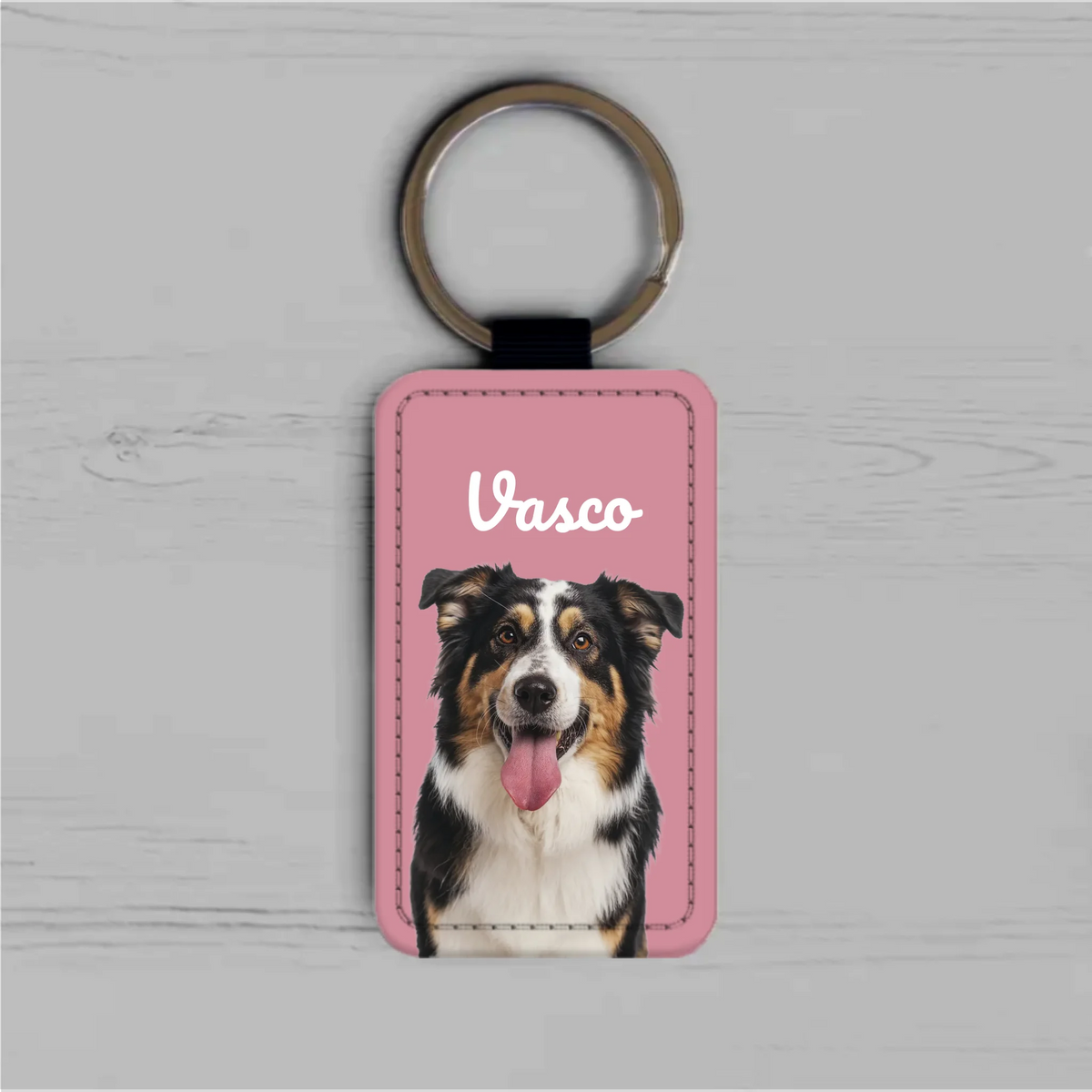 Gepersonaliseerde sleutelhanger - Huisdierportret