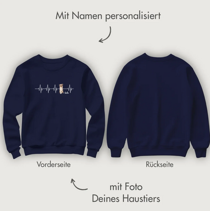 Gepersonaliseerde sweater - Hartslag
