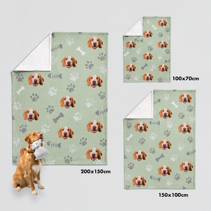 Couverture pour animal personnalisée - Ta photo