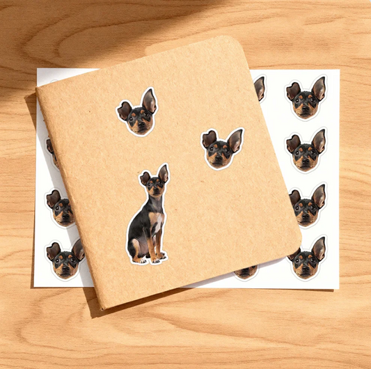 Personalisierter Stickerbogen - Dein Foto